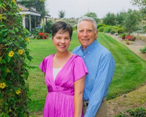 alan and carrie together in photo.